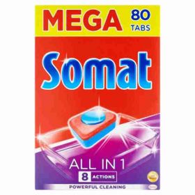 Somat All in 1 tablety do myčky na nádobí 80ks