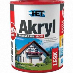 HET Akryl 0245 - tmavě hnědý lesk 0,7kg 
