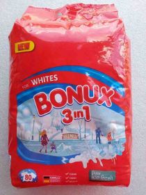 Bonux prášek na praní Polar Ice fresh - white 80PD