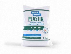Bioveta Plastin doplňkové minerální krmivo pro prasata, psy a drůbež 1kg