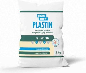 Bioveta Plastin doplňkové minerální krmivo pro prasata, psy a drůbež 5kg