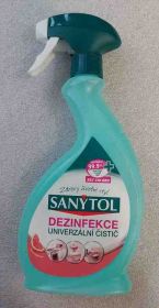 Sanytol Dezinfekční univerzální čistič ve spreji s vůní grepu 500ml